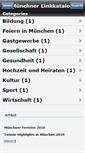 Mobile Screenshot of muenchner-katalog.de