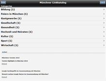 Tablet Screenshot of muenchner-katalog.de